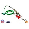 Type K Surface thermocouple with crocodile clip and magnet