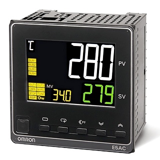Omron E5AC - 1/4 DIN Temperature Controller