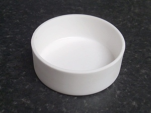 80ml Flat Type Ceramic Crucible
