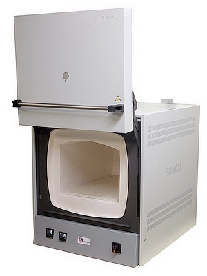 SNOL 39/1100 LHM01, 39 Litre, 1100C, Laboratory Muffle Furnace, with chimney & over-temperature protection (OTP2)