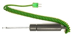 Type K Spring-loaded Straight Surface Probe